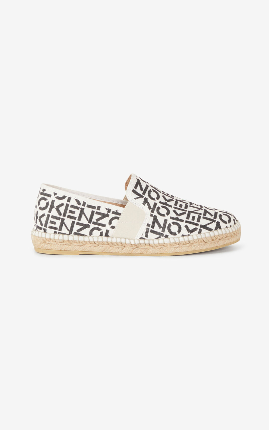 Kenzo Sport elasticated Espadrilles Herre - Grå DK-043550